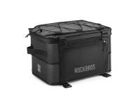 (ComputerSalg) RockBros Cykeltaske Rockbros A30 ROAD TO SKY sammenklappelig til bagagebærer 15-30 l - sort