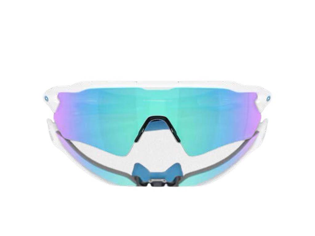 Oakley Radar ev s path - Cykelbriller - Prizm sapphire - Polished white.