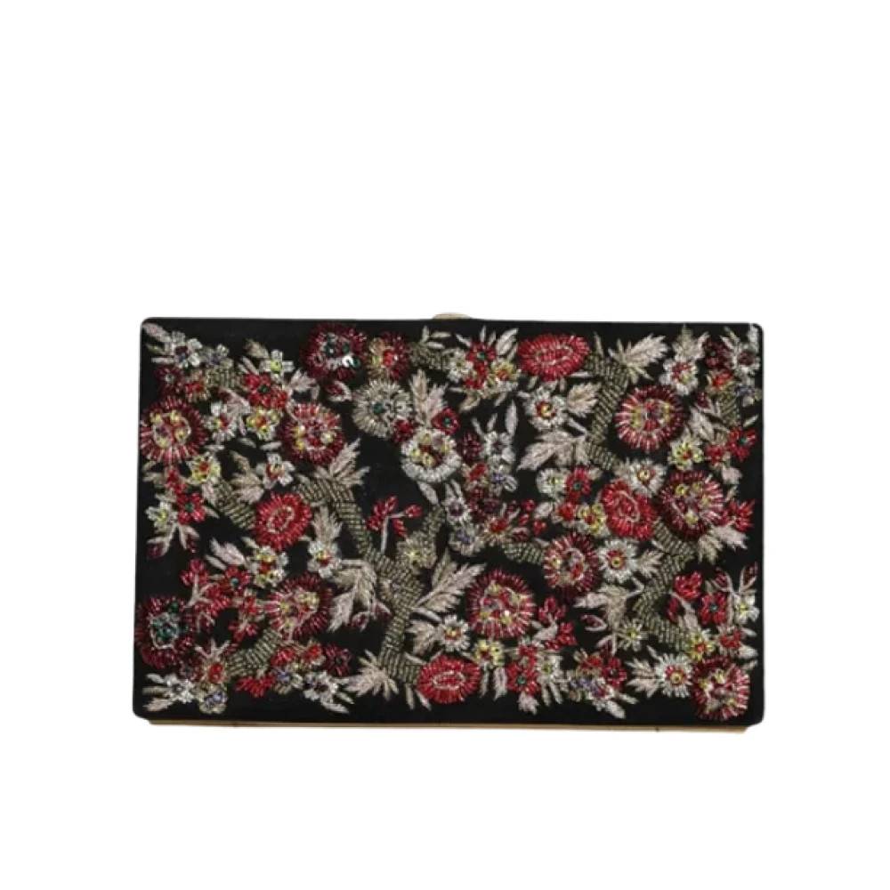 Dolce & Gabbana Pre-owned - Pre-owned Mocka handvskor Vintage - Dam - ONE Size - Mocka