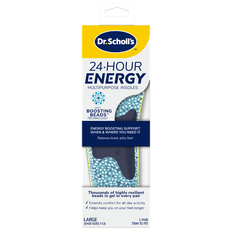 Scholl 24hr Energy Insoles (L) (1 sæt)