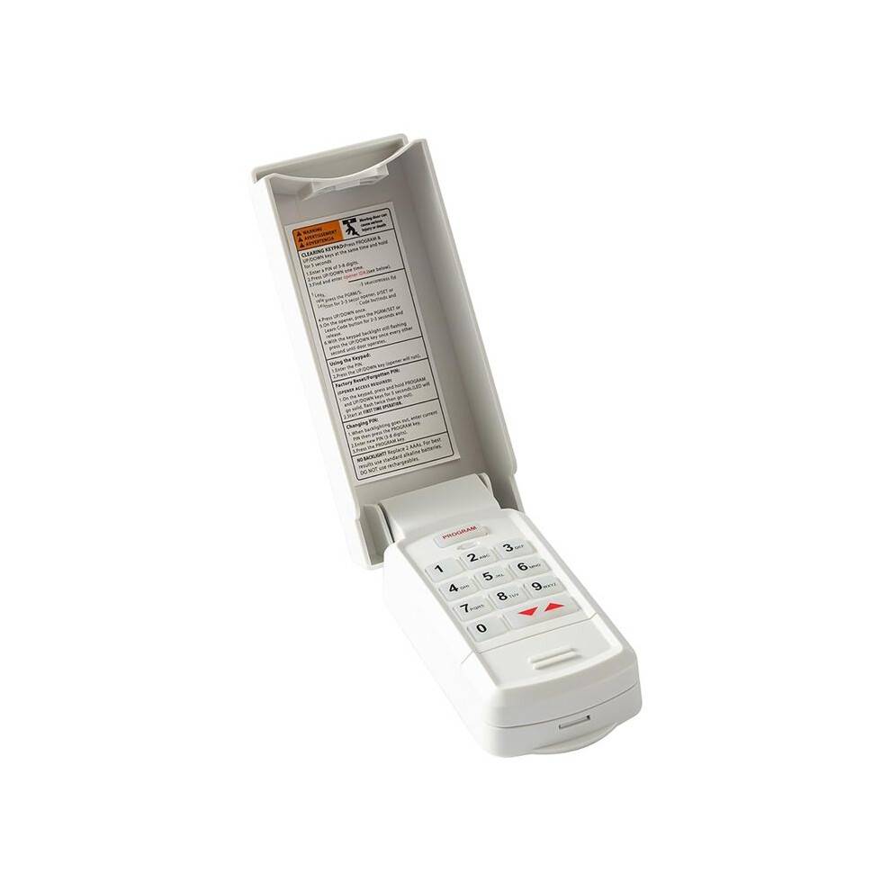 Universal Wireless Garage Door Opener Keypad GUK-R for LiftMaster Genie Chamberlain Overhead Linear Wayne