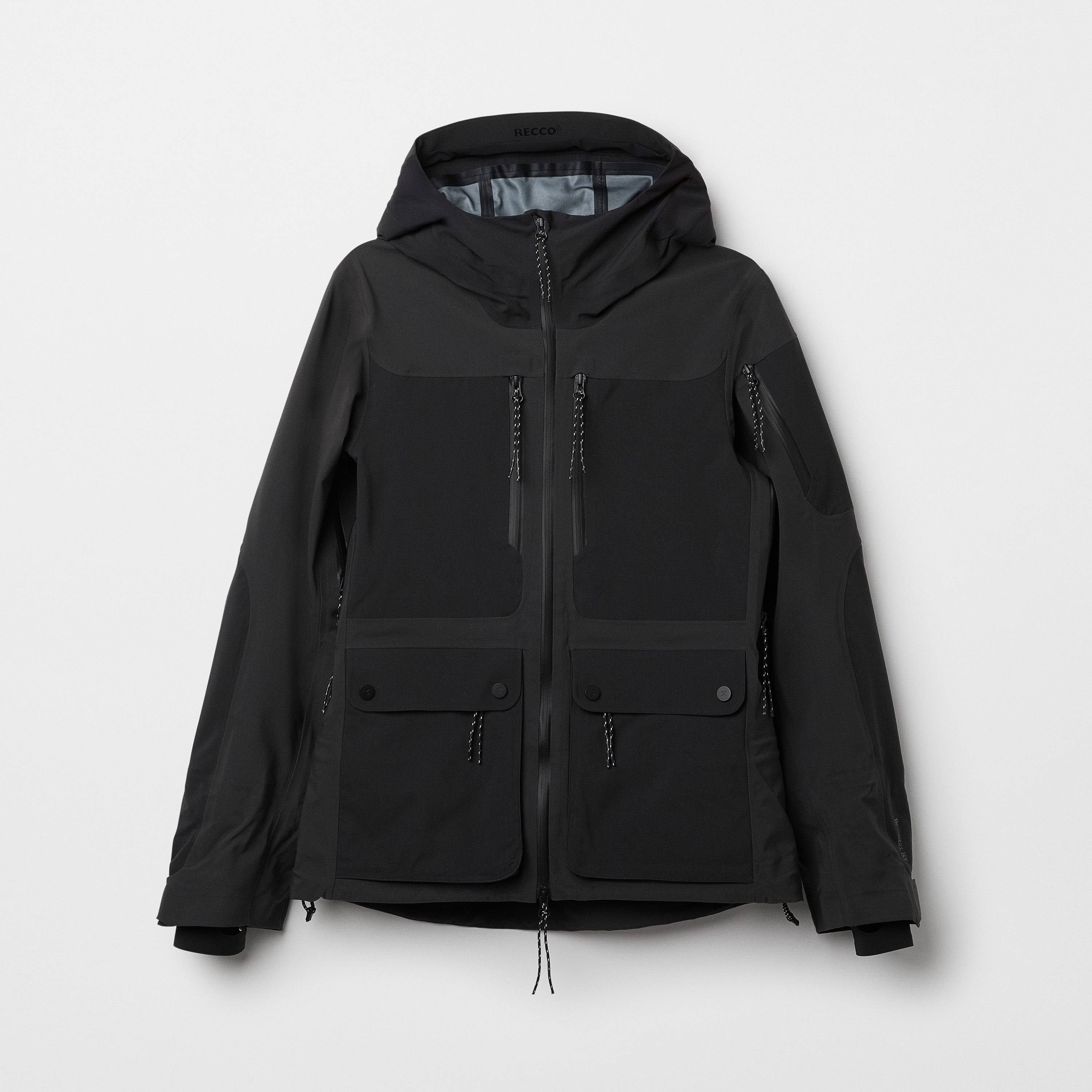 Women's All Mountain Ski Jacket - Smoke Black (S)