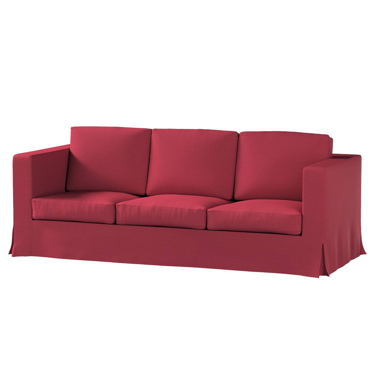 Karlanda klädsel 3-sits soffa - lång, Fuchsia, 208 X 87 X 66 CM, Living