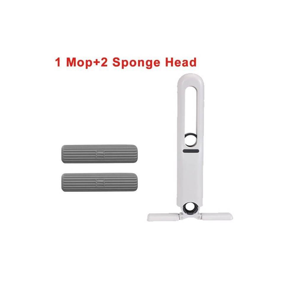 Powerful Mini Compressed Air Mop Foldable Home Mop with Sponge Self-Shrinking Mops for Cleaning Floor Table Window Car Cleaning Tools