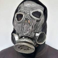 1pc Halloween Gas Mask Scary Latex Costume Scary Headgear Decorated Party NPCS - Multicolor - one-size
