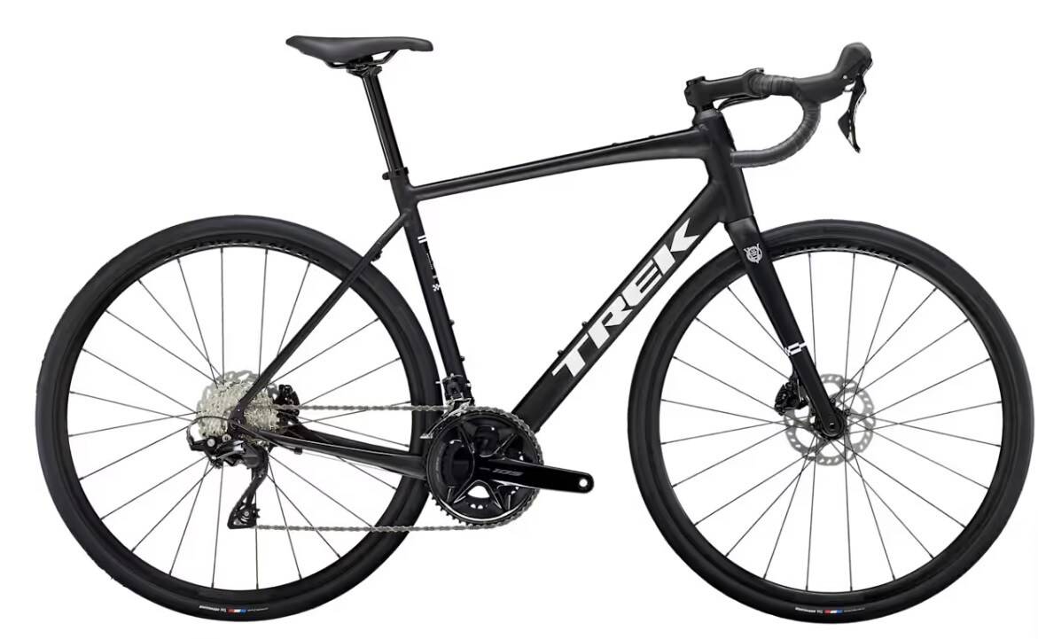 Trek Domane AL 5 Matt Svart, 12x2 / 28"