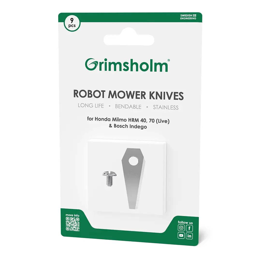 Knivar till Bosch Indego & Honda Miimo, 9-pack