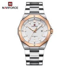 Naviforce Dark Triad Steel Rose Gold