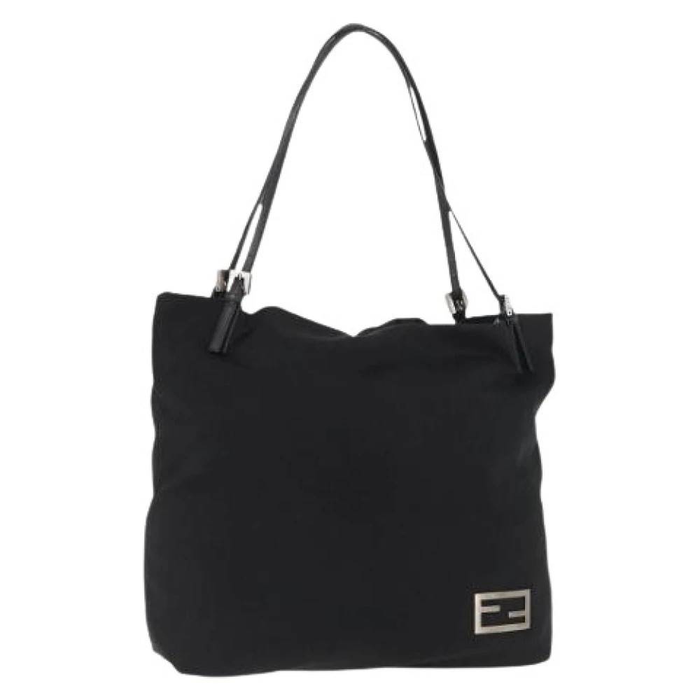 Fendi Vintage Pre-owned Vintage Tote Bag - Vintage - Dame - Sort - ONE SIZE - Nylon