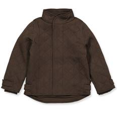 ByLindgren - Lille Leif termojakke med fleece - Brun - str. 12 mdr/80 cm