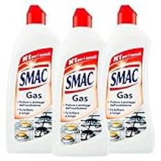 Smac Gas, värme- och spisrengöring, rengöring och glans, skyddar mot svärtning, 500 ml x 3 stycken