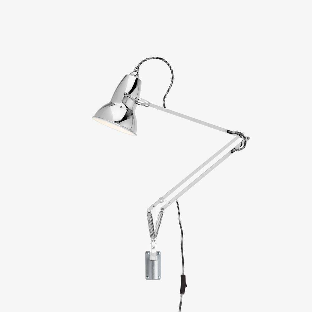 Original 1227 væglampe m. vægbeslag Anglepoise - Krom