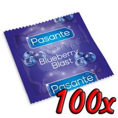 Pasante Blueberry Blast 100 pack - blå