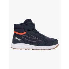Viking Hovet Mid 1V WP Sneakers, Navy, 24