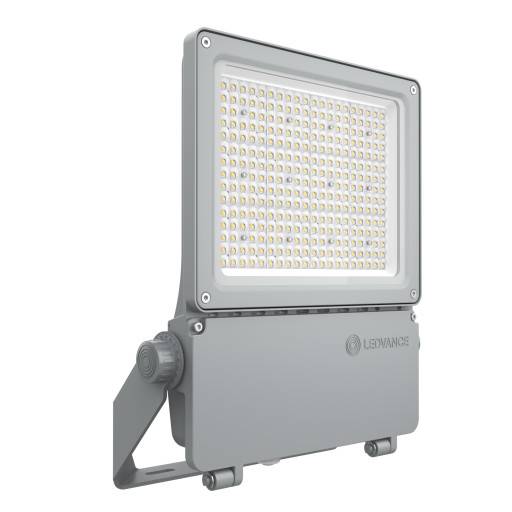 Strålkastare Flex 19000lm 130W/830 DALI asym 45x140° grå IP66.
