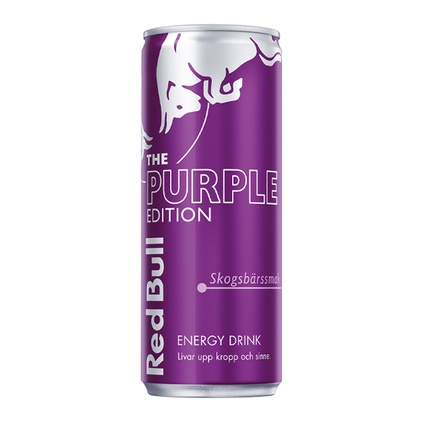 Red Bull Purple Edition Skogsbär 25cl.