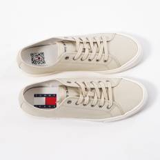 Tommy Hilfiger Shoes - Lace up canvas - Sko til herre - Light Silt - 40