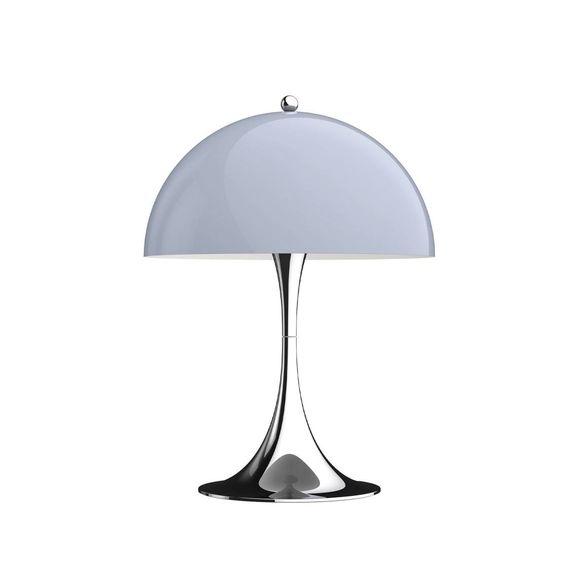 Bordlampe Panthella 250, Farve Grå opal.