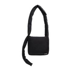 Jacquemus, Taske, Dame, Sort, ONE SIZE, Uld, Messenger Skuldertaske Sort