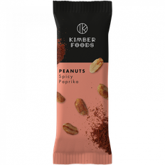 Kimber Foods nøddesnacks Peanuts Spicy Paprika 40g