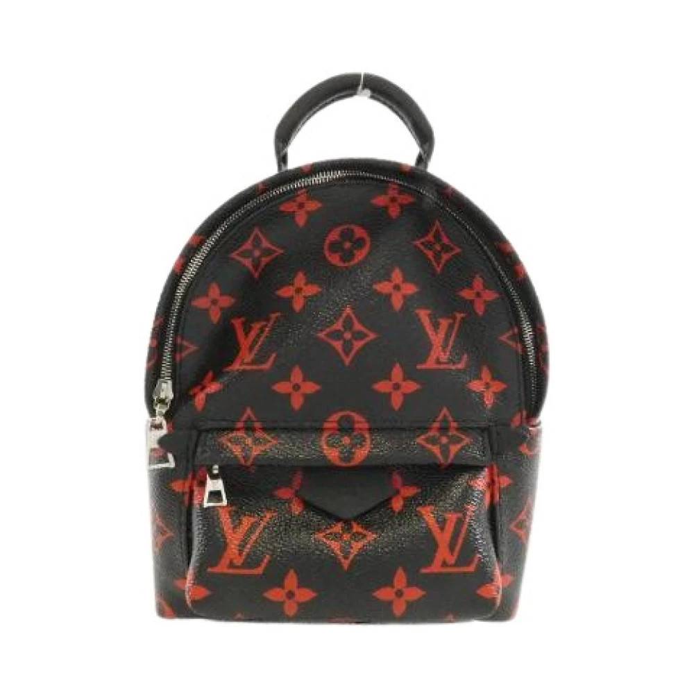 Louis Vuitton Vintage Pre-owned Palm Springs Monogram En Fl Rygsæk - Vintage - Dame - Sort - ONE SIZE - Uld