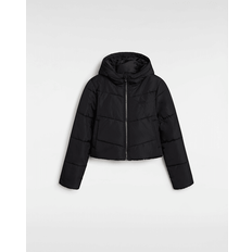 Vans - Kids MTE Foundry Crop Hooded Puffer Jacket (8-14 Years), Black, Size: M