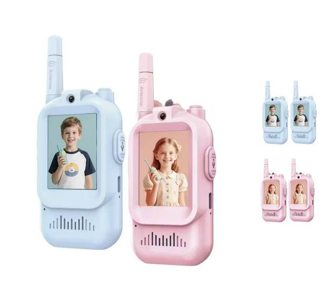Video walkie-talkie til børn med kamera og 2,0\" skærm