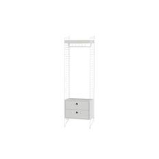 String Reol - 60x200x30 cm - Kombination M - Sort