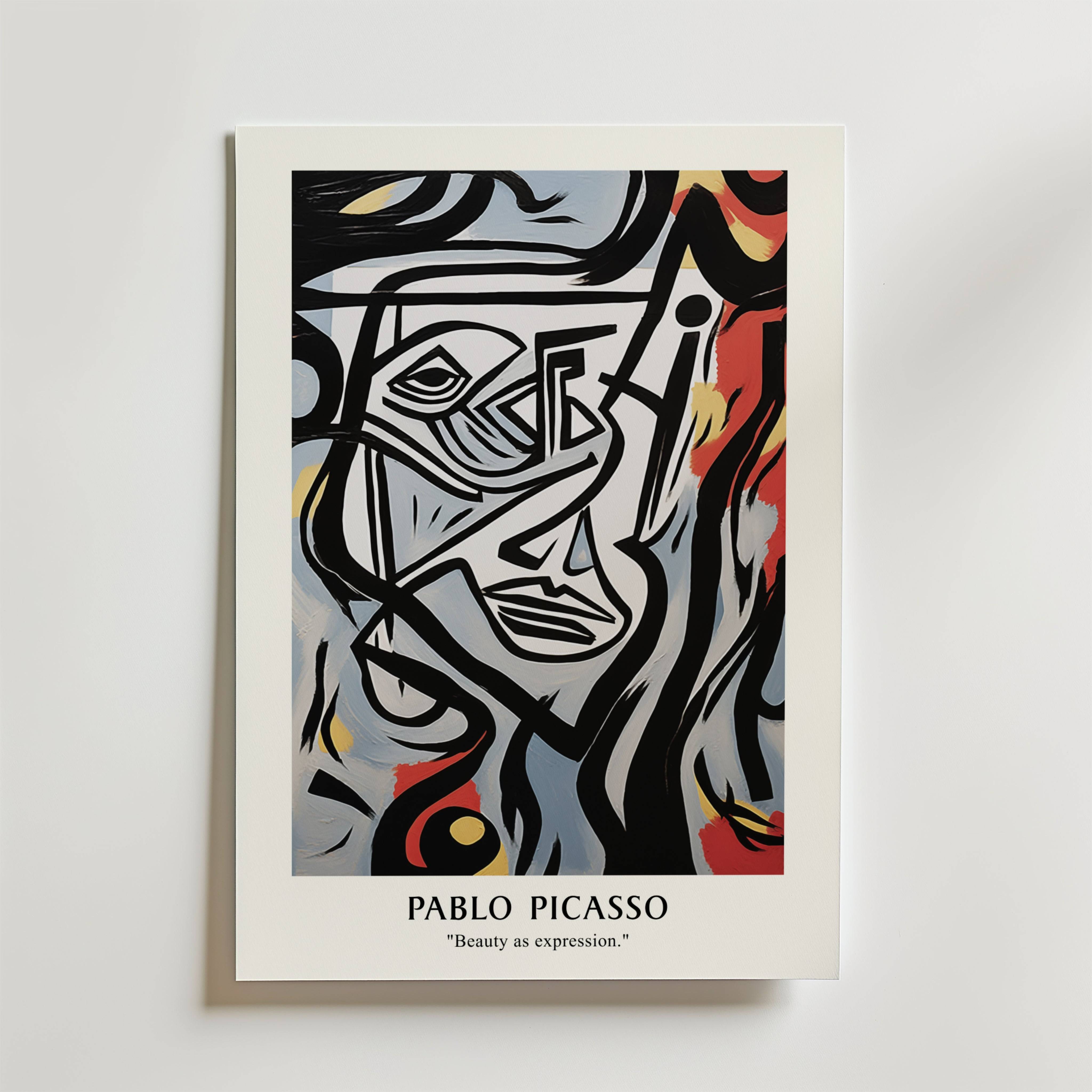 Picasso Layers Of Emotion Poster - Fine Art Poster 100x140 cm