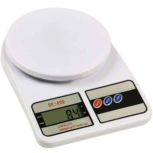 Elektronisk Köksvåg 10kg med Tara och Stor Display