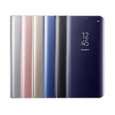 Samsung Galaxy S10 Exklusivt Fodral - Flip Cover - Clear View - LILA lila