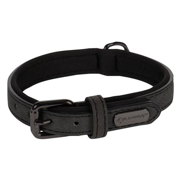 Halsband Delu svart 47-57cm x 30mm