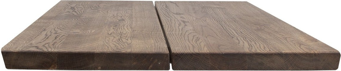 Plankebordplade spisebordplade House of Sander Asta i røget egetræ 240×103×4 cm
