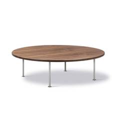 Wegner Ox Table Sofabord Ø120 H35 - Valnød olie