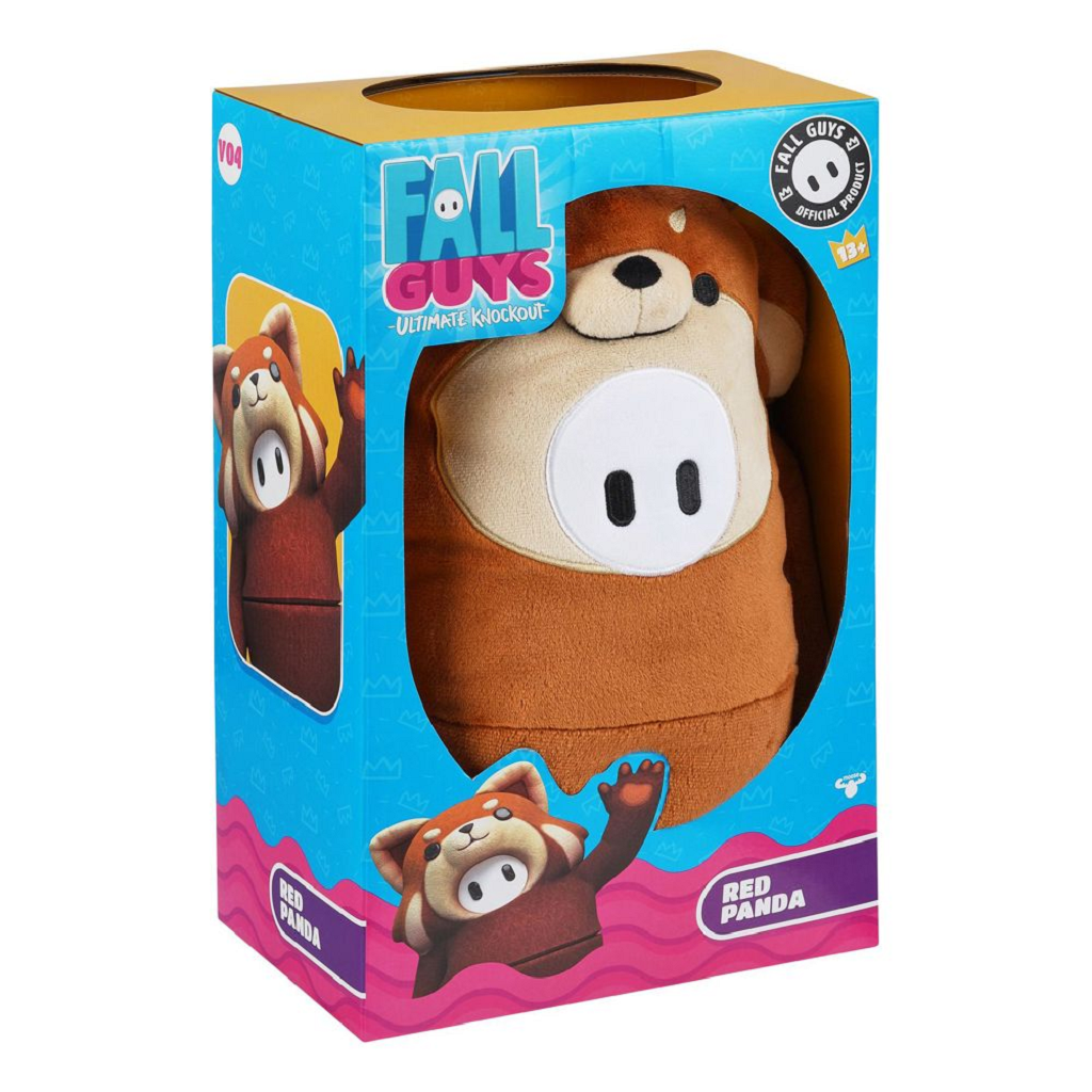 Fall Guys - Bamse 30cm - Red Panda