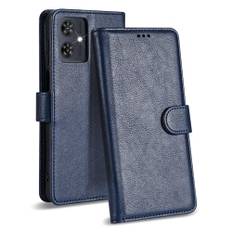 Case Collection für Motorola Moto G54 5G Hülle - Leder Handyhülle mit Kartenfächern [RFID-Blockierung] Stoßfest [Ständer] Handy Schutzhülle für Motorola G54 Hülle