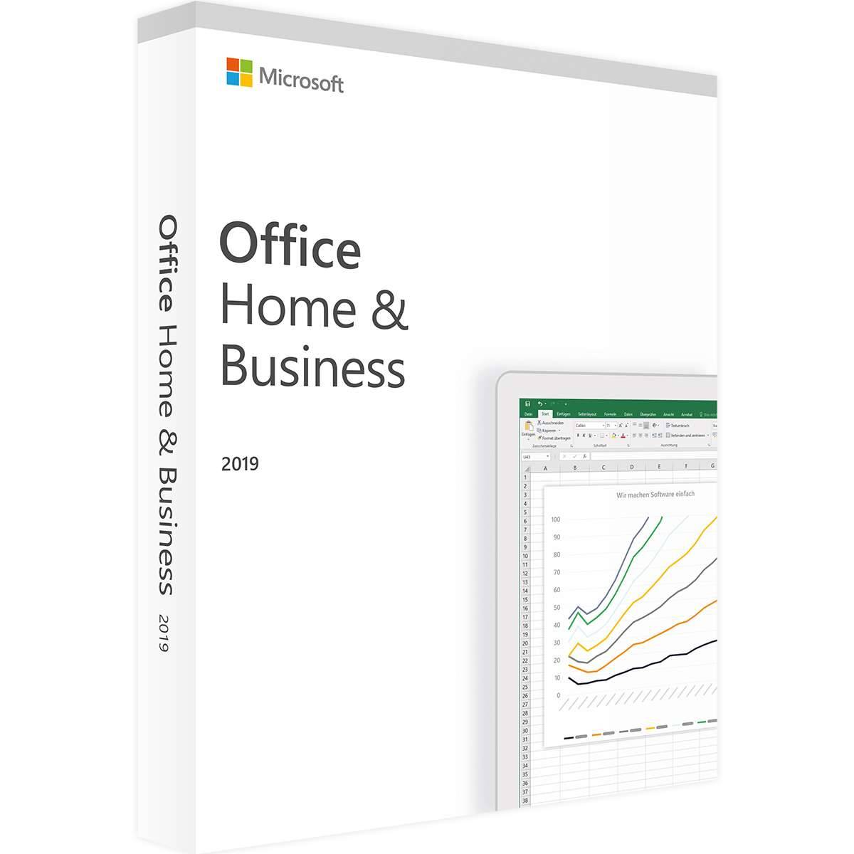Microsoft Office 2019 Home & Business | Bind | Windows | 1 PC