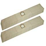 10 Dammsugarpåsar Compatibel met Nilfisk-Alto GD 930, GD930, Panther, GD 930 G Panther, GD 930 S 2 Cubic