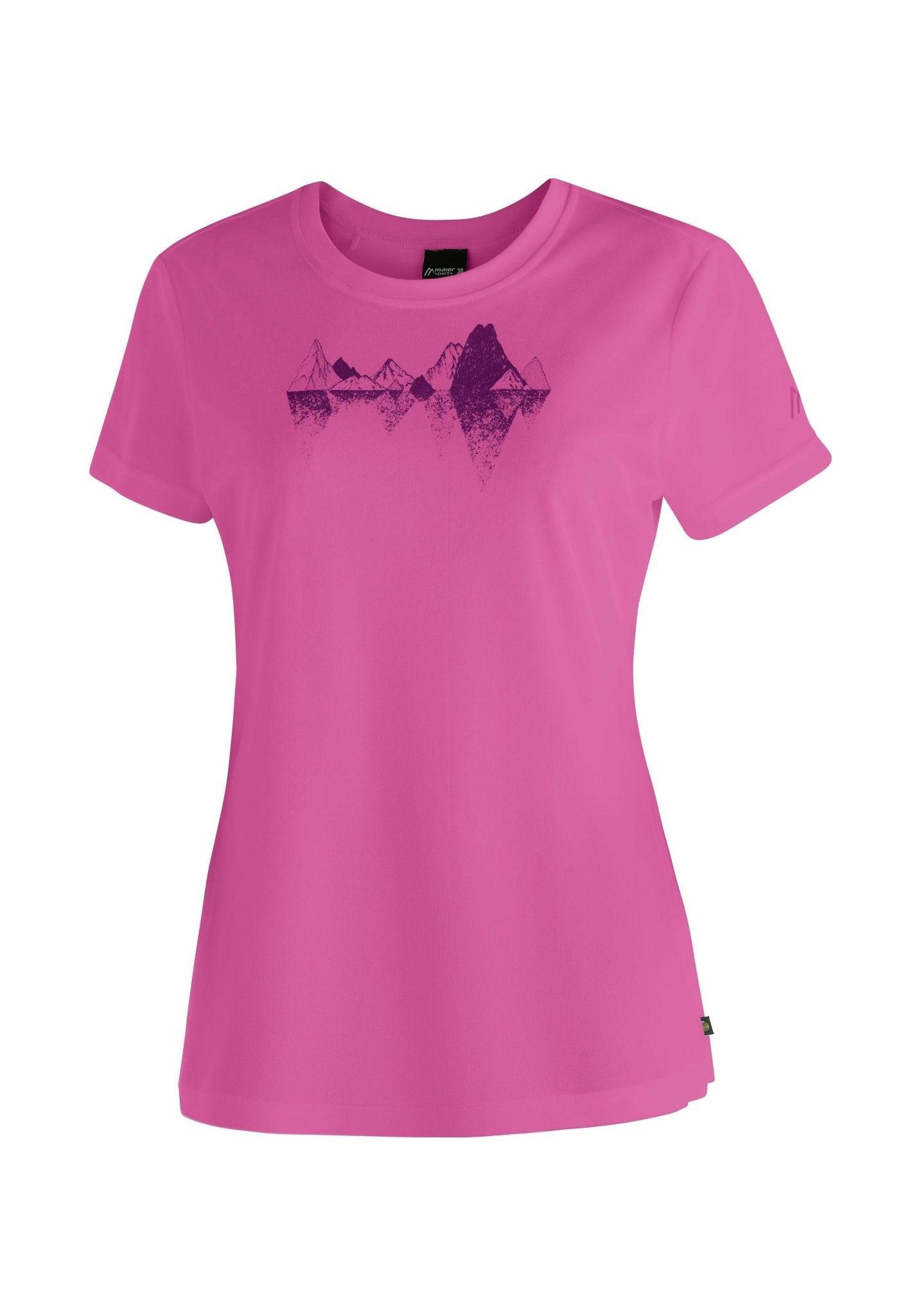 Maier Sports W TILIA PIQUE - pink flambé / 34 / Regular - Regular Fit