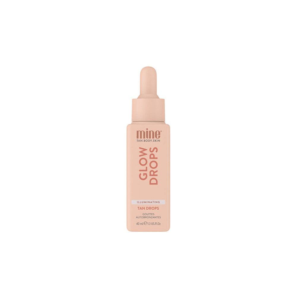 Minetan Lysande brun utan sol-droppar - 40ml