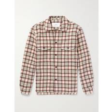 Mr P. - Checked Virgin Wool Shirt - Men - Red - S