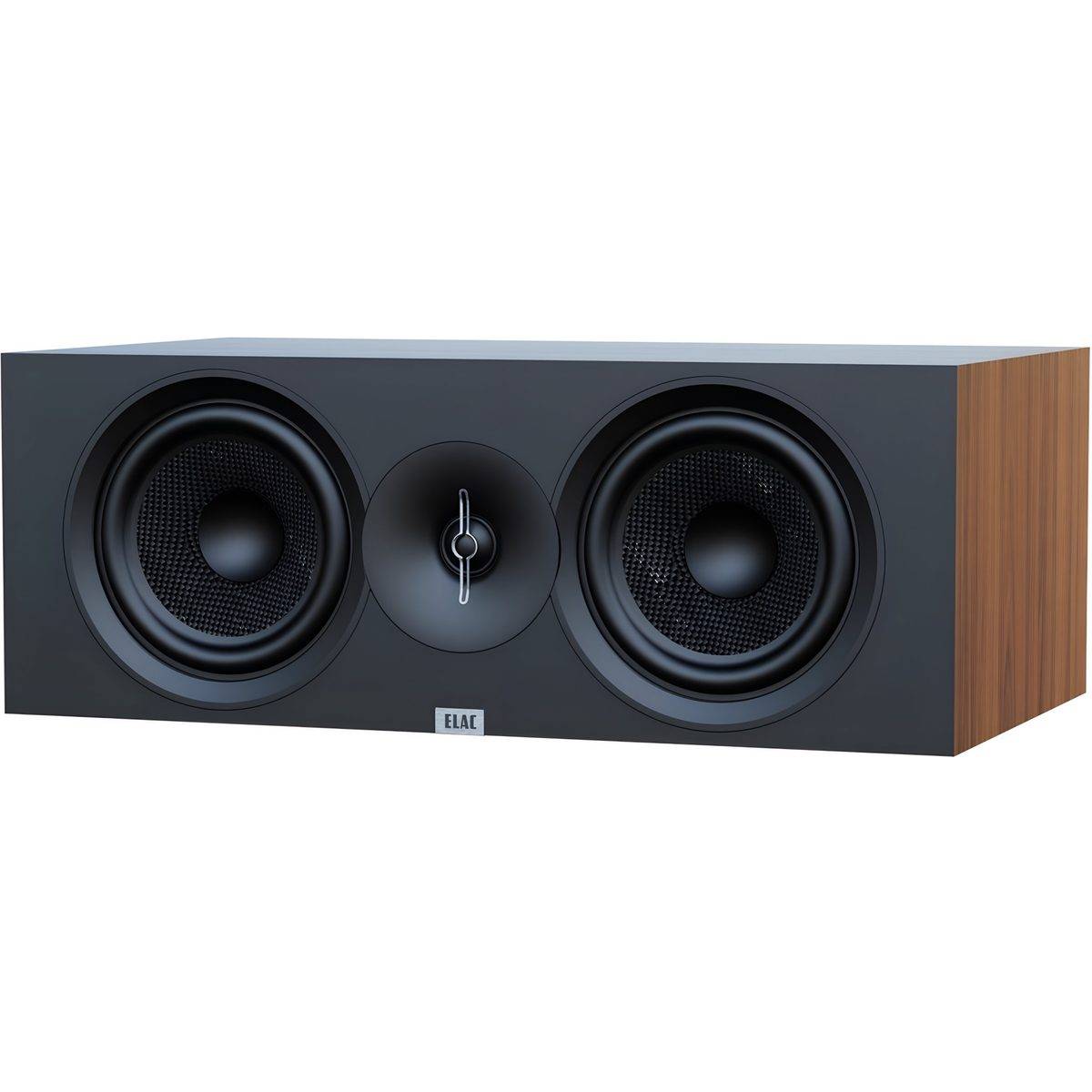 Elac Debut 3.0 DB62 valnöt - Centerhögtalare, 2, 120 W, 6 ohm, 87,5 dB