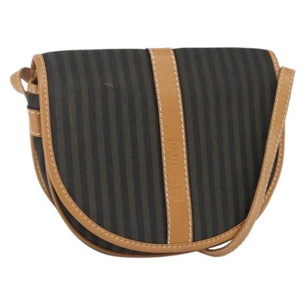 Fendi Vintage - Pre-owned Canvas Cross Body Bag Vintage - Dam - ONE Size -