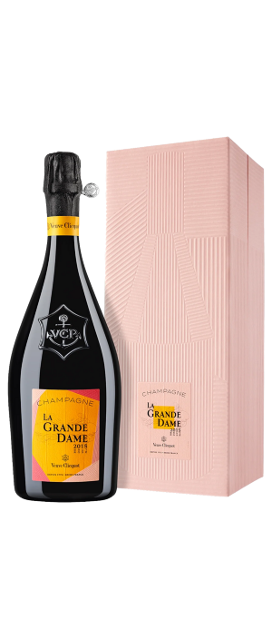 2015 Champagne Veuve Clicquot La Grande Dame Rosé i Gaveæske.