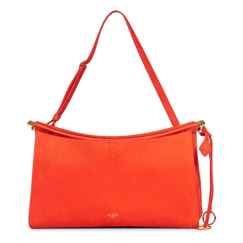 Alaïa Le Click Pocket 35 Taske - Tasker - Dame - Orange - ONE SIZE - Uld