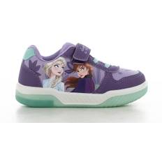 Disney Frozen Classic Blinkande Sneakers, Dark Purple/Lilac, 27