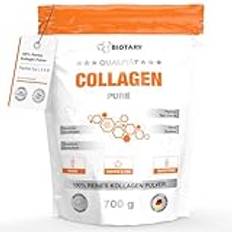 Collagen Powder 700g | 100% rent kollagenhydrolysat | Peptide 1 – 2 – 3 | Utmärkt löslighet | 100% ren & original | Utan tillsatser | Neutral smak