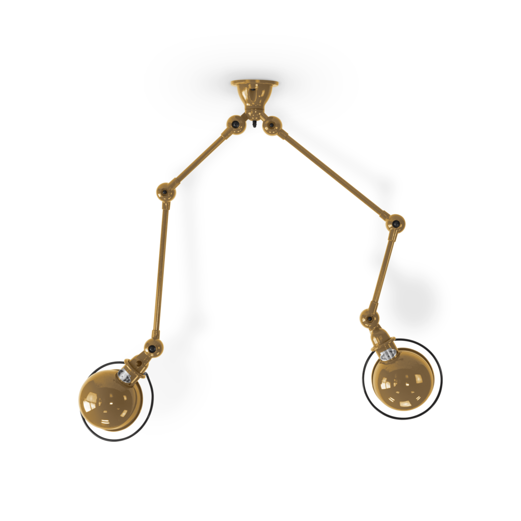 Loft Sky4224 loftlampe fra Jieldé - Pearl gold / Blank