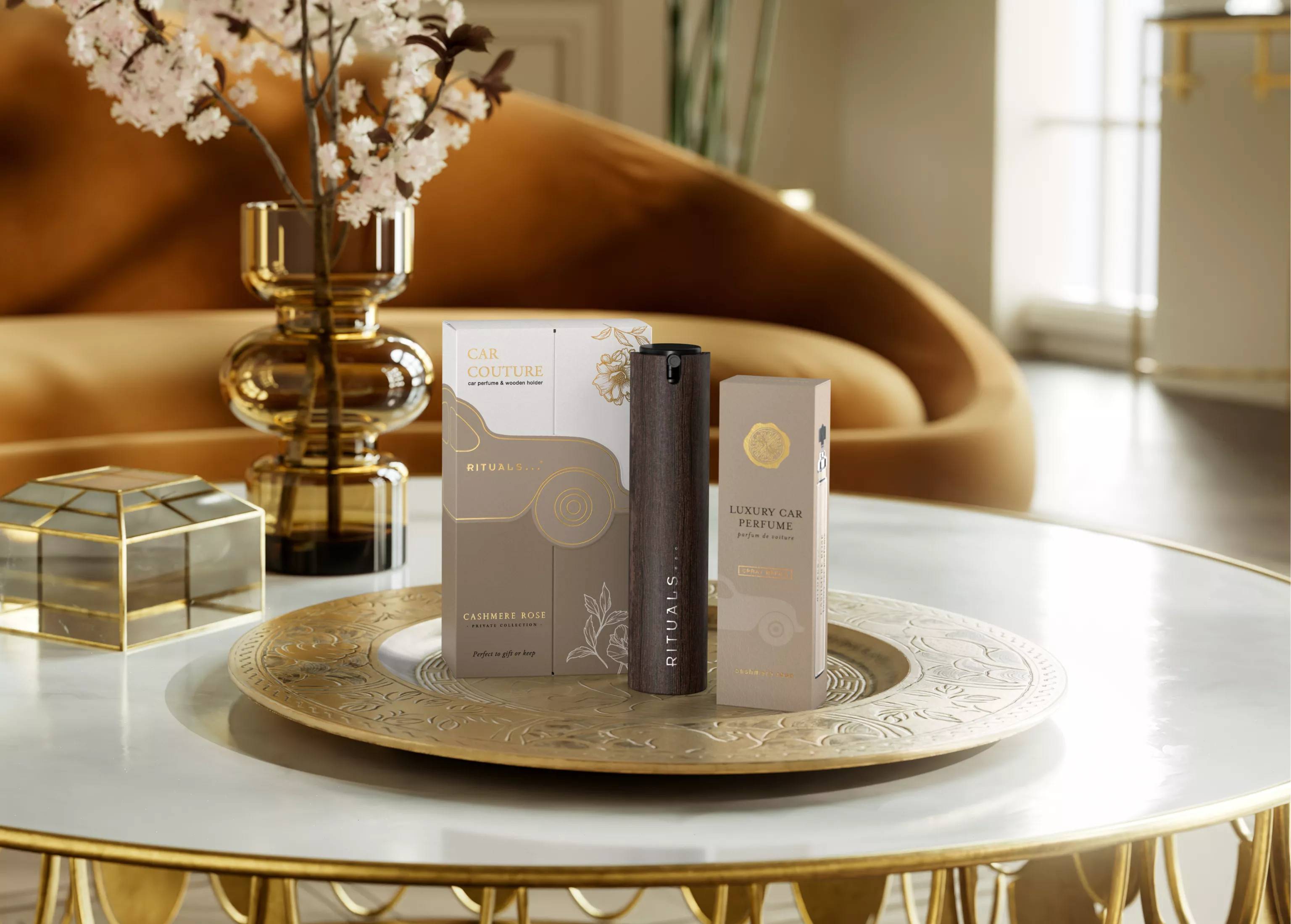 Cashmere Rose Car Perfume Spray Kit
