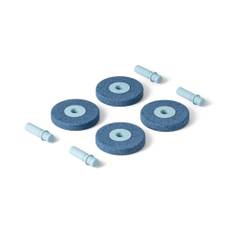 MODU - 4x Skumhjul - Deep Blue